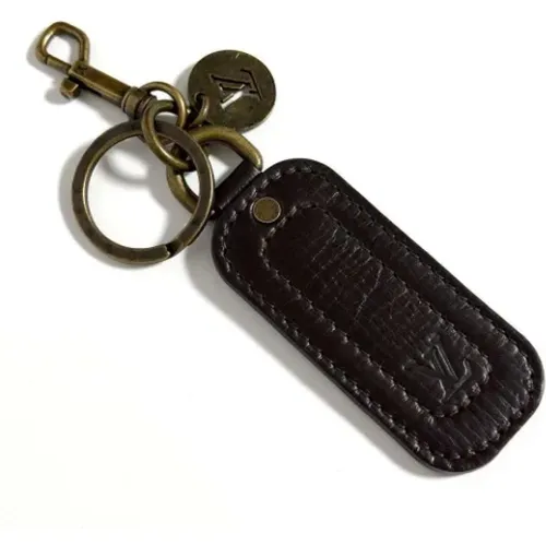 Pre-owned Leather key-holders , unisex, Sizes: ONE SIZE - Louis Vuitton Vintage - Modalova