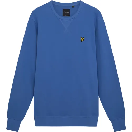 Crew Neck Sweatshirt Mid Layers , Herren, Größe: L - Lyle & Scott - Modalova