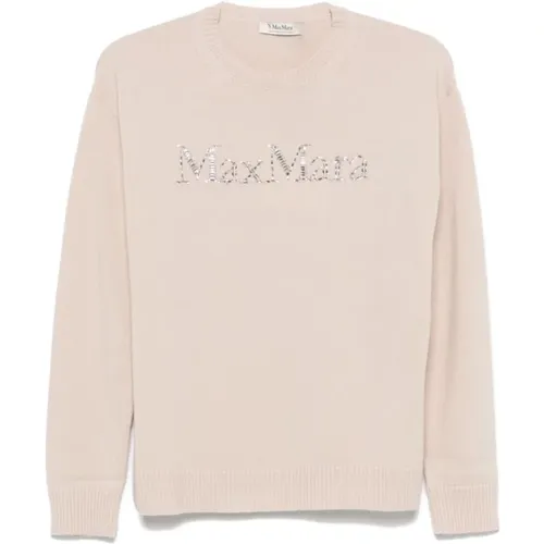 Weißer Pullover für Frauen - Max Mara - Modalova