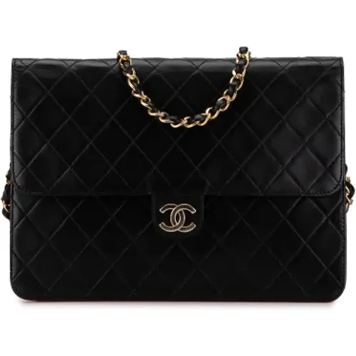 Pre-owned Leather crossbody-bags , female, Sizes: ONE SIZE - Chanel Vintage - Modalova