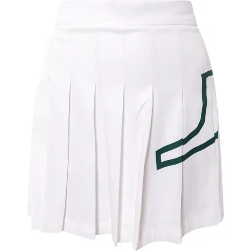Button-Up Skirt with Shorts Detail , female, Sizes: S, L, XS, M - J.LINDEBERG - Modalova