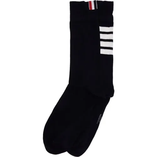 Bar Baumwollsocken mit Grosgrain - Thom Browne - Modalova