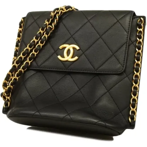 Pre-owned Leather chanel-bags , female, Sizes: ONE SIZE - Chanel Vintage - Modalova