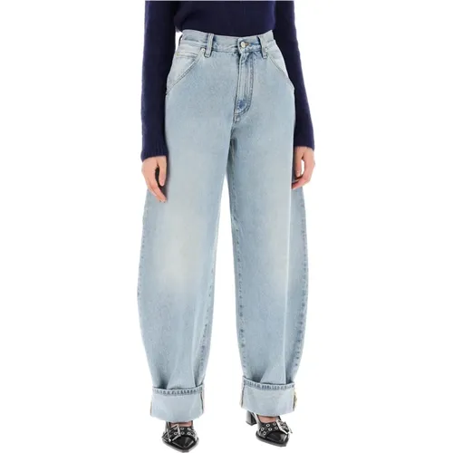 Loose-fit Jeans , Damen, Größe: W26 - Darkpark - Modalova