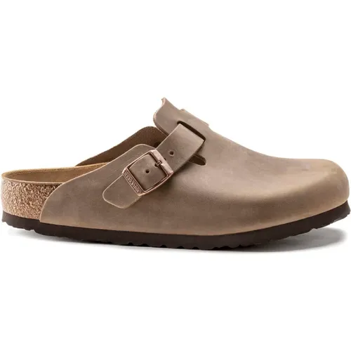 Classic Oiled Leather Clogs , male, Sizes: 3 UK, 8 UK, 12 UK, 9 UK, 7 UK, 10 UK - Birkenstock - Modalova