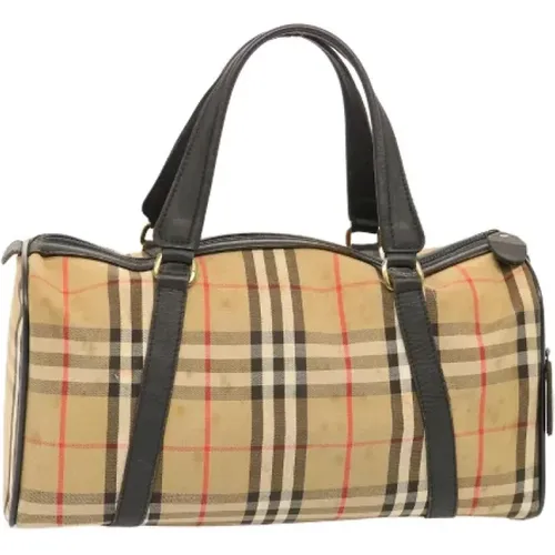 Pre-owned Cotton handbags , female, Sizes: ONE SIZE - Burberry Vintage - Modalova