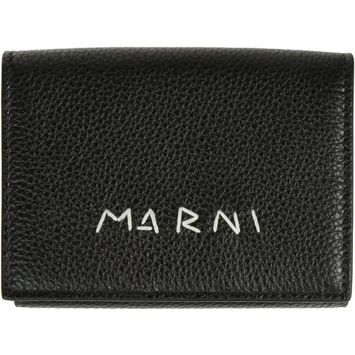 Stylish Wallet for Everyday Use , female, Sizes: ONE SIZE - Marni - Modalova