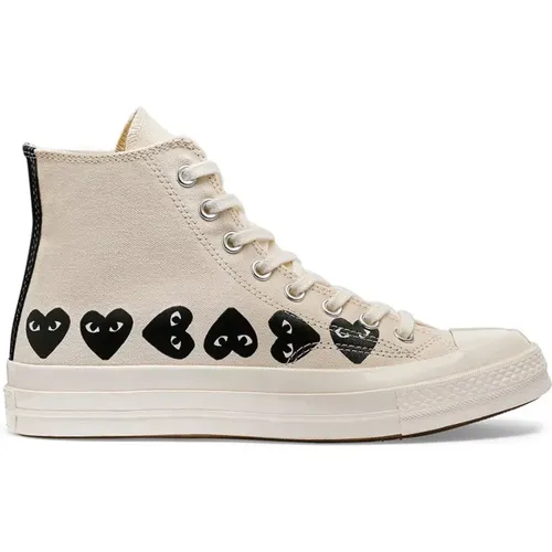 Chuck Taylor Multi Heart High-Top Sneakers - Comme des Garçons Play - Modalova