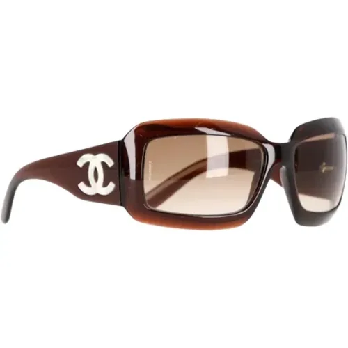 Pre-owned Acetate sunglasses , female, Sizes: ONE SIZE - Chanel Vintage - Modalova