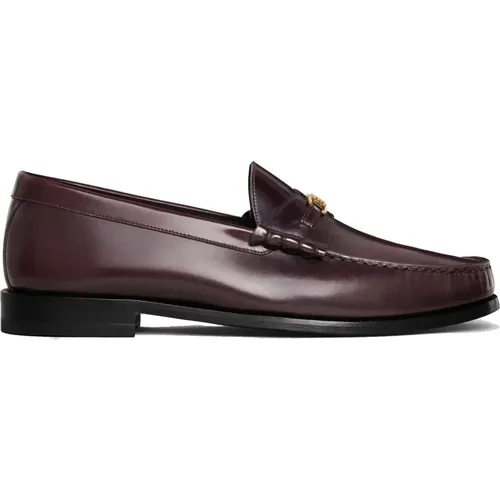 Loafer Shoes Handcrafted Bullskin , male, Sizes: 7 UK, 7 1/2 UK, 9 1/2 UK, 10 UK - Celine - Modalova