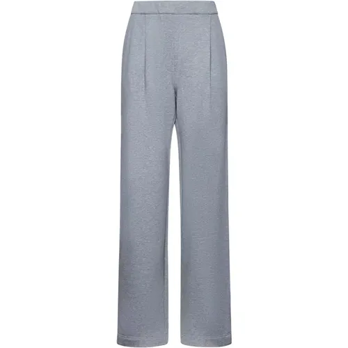 Graue Sweatpants Weites Bein , Damen, Größe: M - Dries Van Noten - Modalova