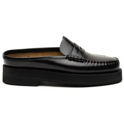 Flache Schwarze Schuhe Maia Stil , Damen, Größe: 41 EU - Sebago - Modalova