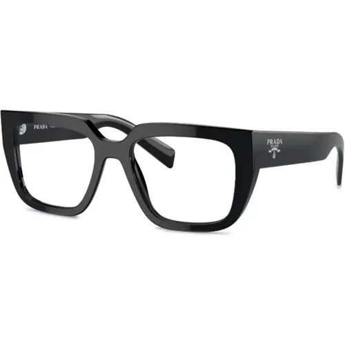Klassische Schwarze Optische Brille , Damen, Größe: 50 MM - Prada - Modalova