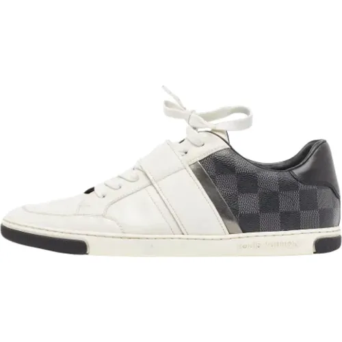 Pre-owned Canvas sneakers , male, Sizes: 6 1/2 UK - Louis Vuitton Vintage - Modalova