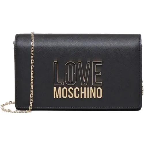 Bags with Magnet Closure , female, Sizes: ONE SIZE - Love Moschino - Modalova