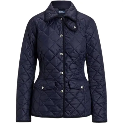 Cozy Quilted Down Jacket , female, Sizes: L, M, S - Polo Ralph Lauren - Modalova