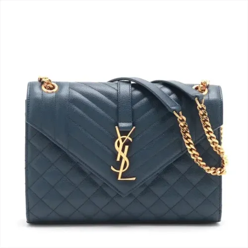 Pre-owned Leather crossbody-bags , female, Sizes: ONE SIZE - Yves Saint Laurent Vintage - Modalova