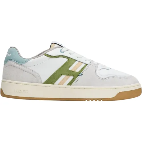 Cairoli Sporty Sneakers with Leather and Textile Panels , male, Sizes: 8 UK, 9 UK - Hoff - Modalova