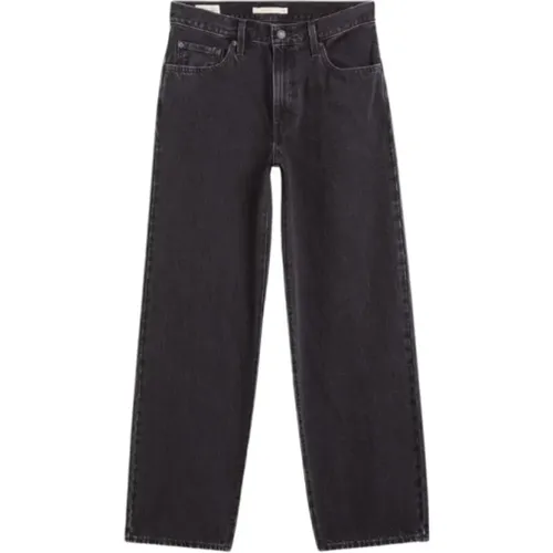 Levi's , Baggy Dad Boot Stone Jeans , female, Sizes: W30 L28 - Levis - Modalova