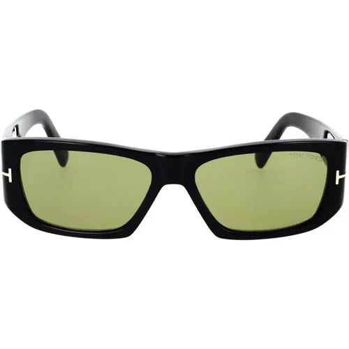 Classic Rectangular Sunglasses , unisex, Sizes: 56 MM - Tom Ford - Modalova