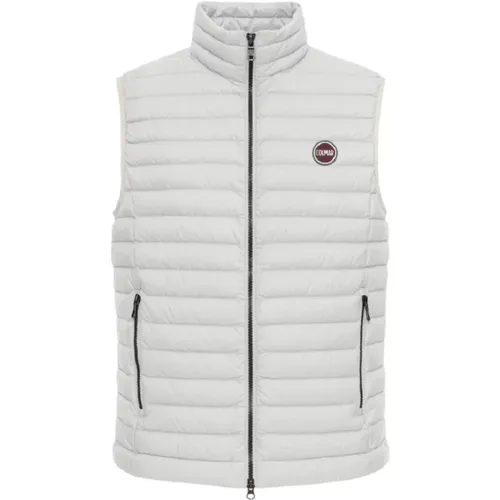 Grey Lightweight Puffer Vest , male, Sizes: 2XL - Colmar - Modalova