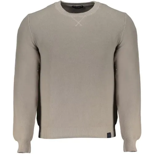 Klassischer Baumwollpullover Herren Winterstil , Herren, Größe: M - North Sails - Modalova