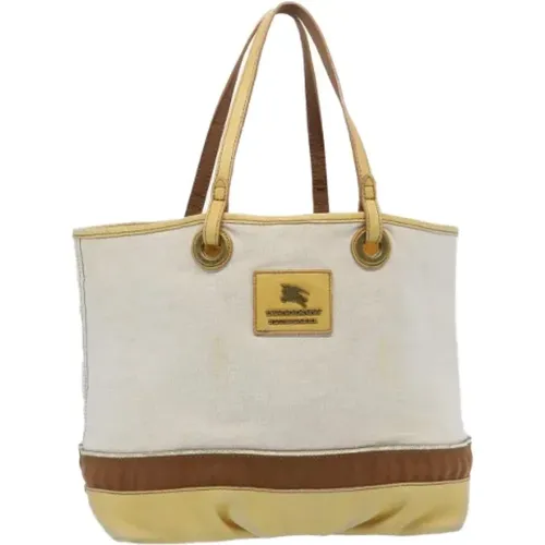 Pre-owned Canvas totes , female, Sizes: ONE SIZE - Burberry Vintage - Modalova