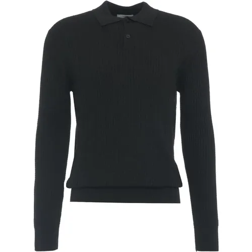 Round-Neck Knitwear Aw24 , male, Sizes: L - Paolo Pecora - Modalova