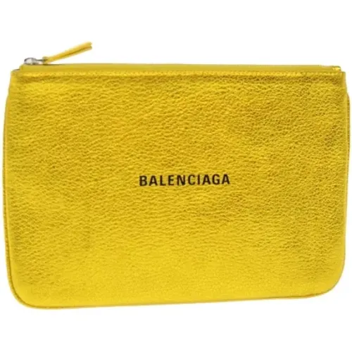 Pre-owned Leather balenciaga-bags , female, Sizes: ONE SIZE - Balenciaga Vintage - Modalova