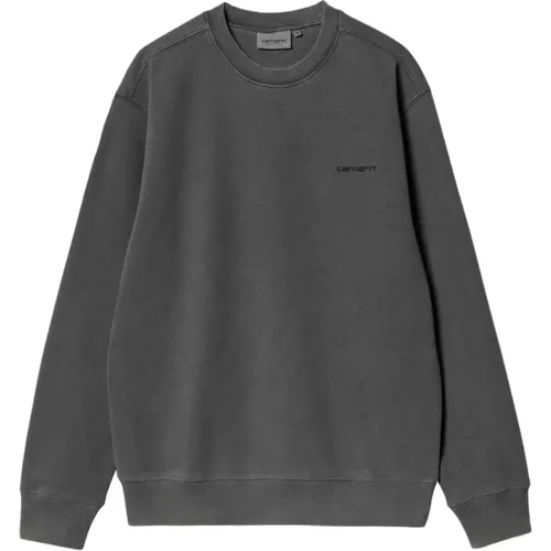 Dark Grey Sweater for Men , male, Sizes: XS, L, M, S - Carhartt WIP - Modalova