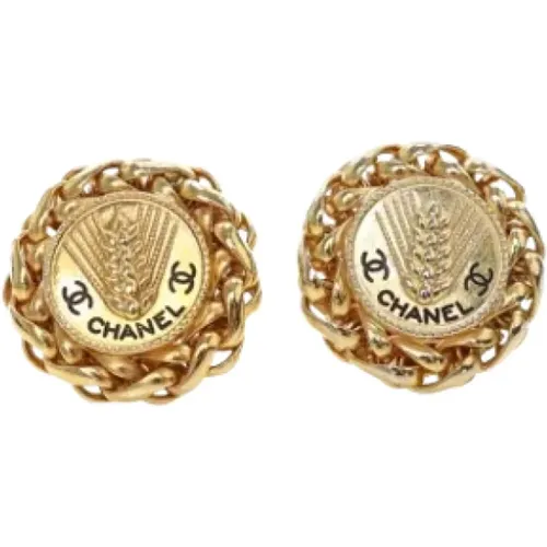 Pre-owned Metal chanel-jewelry , female, Sizes: ONE SIZE - Chanel Vintage - Modalova