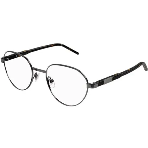 Gg1162O Ruthenium Havana Tran Glasses , unisex, Sizes: 51 MM - Gucci - Modalova