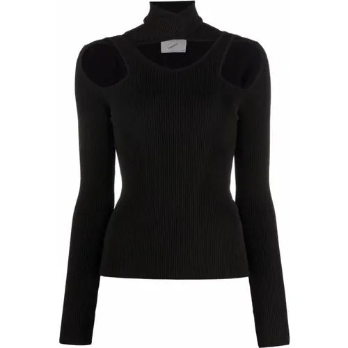 Cutout Sweater , female, Sizes: XS, M, S - Coperni - Modalova
