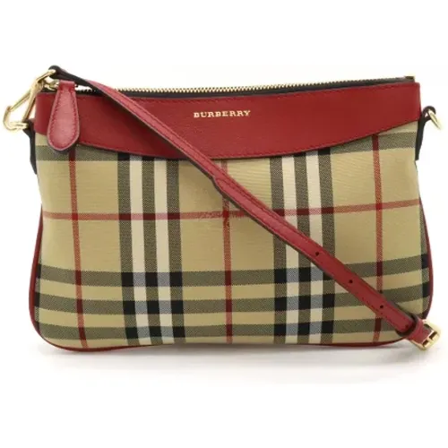 Pre-owned Canvas schultertasche - Burberry Vintage - Modalova