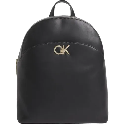 Domed Backpack for Women , female, Sizes: ONE SIZE - Calvin Klein - Modalova