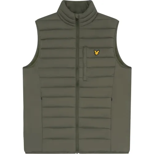 Gesteppte Gilet Jacke für Männer , Herren, Größe: 2XL - Lyle & Scott - Modalova