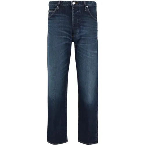 Classic Denim 5-Pocket Pants , male, Sizes: W30, W32, W29 - Emporio Armani - Modalova