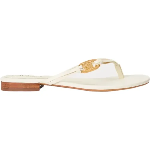 Stilvolle Flip Flops , Damen, Größe: 37 EU - Ralph Lauren - Modalova