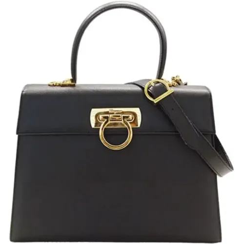 Pre-owned Leather handbags , female, Sizes: ONE SIZE - Salvatore Ferragamo Pre-owned - Modalova