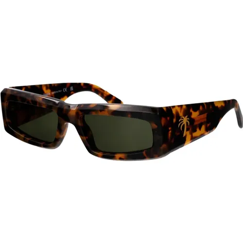 Stylish Yreka Sunglasses for Summer Days , unisex, Sizes: 58 MM - Palm Angels - Modalova