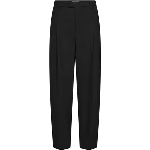 Trendy Wide-Leg Pants with High Waist , female, Sizes: XL - MOS MOSH - Modalova