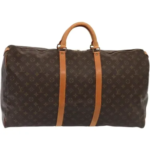 Pre-owned Canvas travel-bags , female, Sizes: ONE SIZE - Louis Vuitton Vintage - Modalova