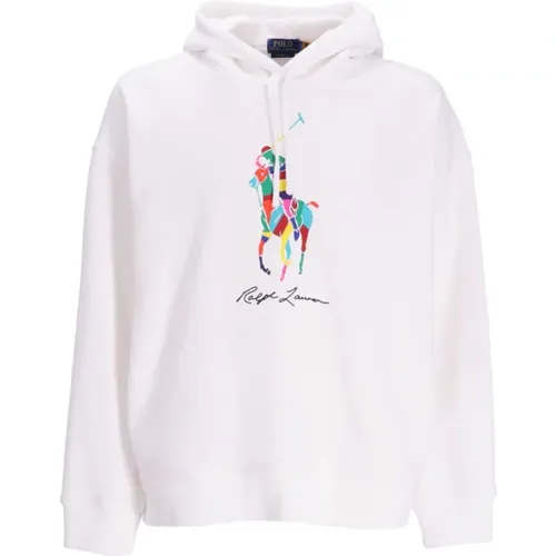 Embroidered Fleece Hoodie , male, Sizes: XL - Ralph Lauren - Modalova