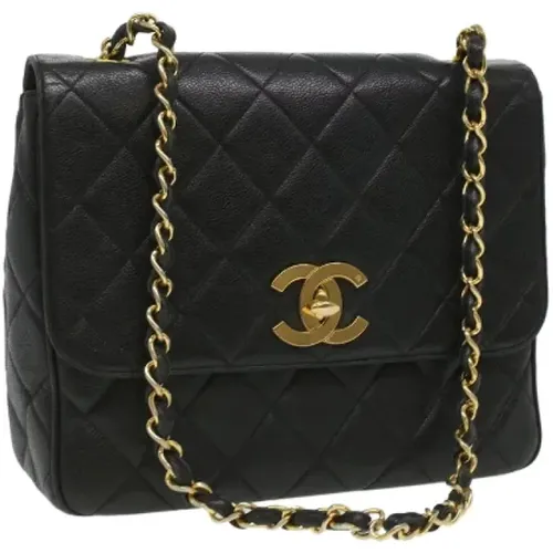 Pre-owned Leather Chanel Shoulder Bag , female, Sizes: ONE SIZE - Chanel Vintage - Modalova