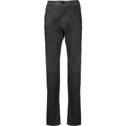 Straight-Leg Jeans , male, Sizes: W32, W34, W31, W33 - Emporio Armani - Modalova