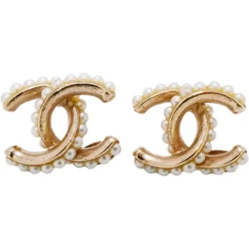 Pre-owned Metal chanel-jewelry , female, Sizes: ONE SIZE - Chanel Vintage - Modalova