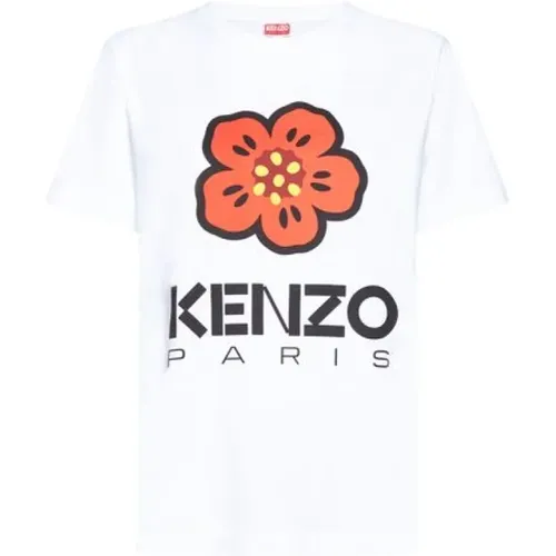 Stylisches T-Shirt , Damen, Größe: L - Kenzo - Modalova