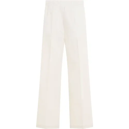 Neutral Cotton Track Pants Straight Leg , male, Sizes: M, L - Moncler - Modalova