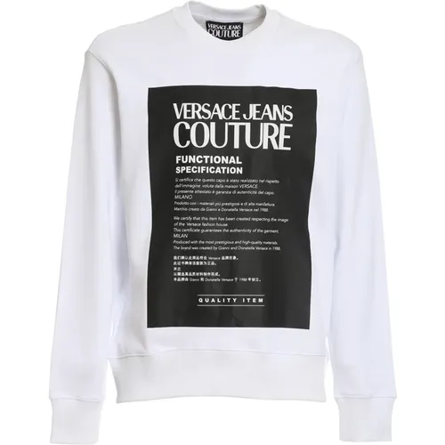 Sweatshirts , Herren, Größe: M - Versace Jeans Couture - Modalova