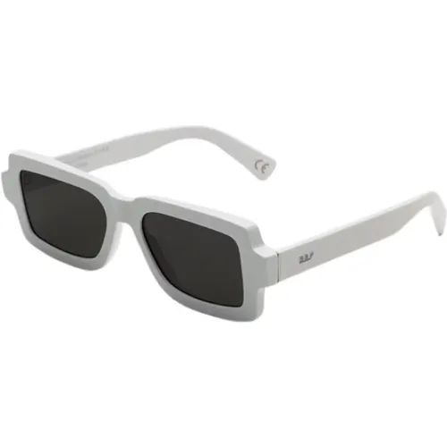 Weiße Säule Sonnenbrille , unisex, Größe: 54 MM - Retrosuperfuture - Modalova